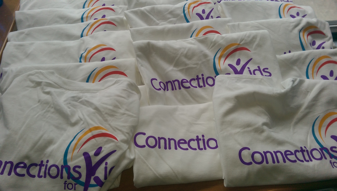 picture of connections for kids tee shirts